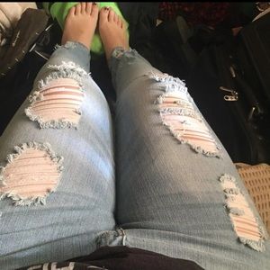 Ripped jeans